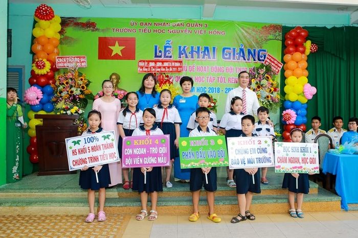 Không gian học tập hiện đại tại Trường Tiểu học Nguyễn Việt Hồng