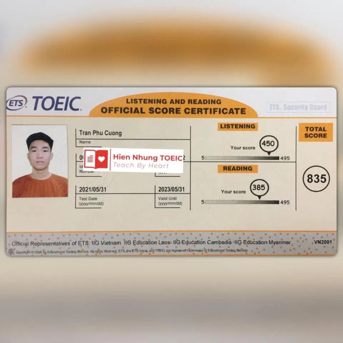 Lớp Toeic Cô Hiền Nhung ảnh 1