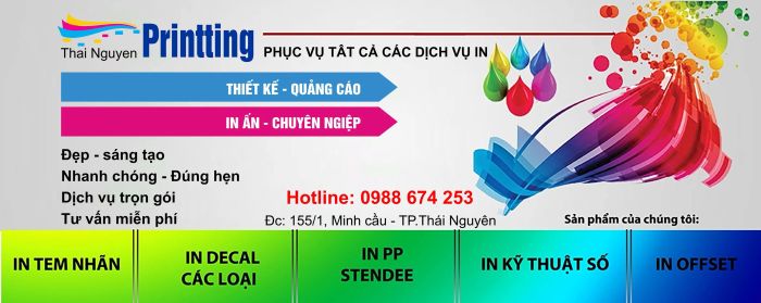 Hình ảnh minh họa Công ty In Thái Nguyên