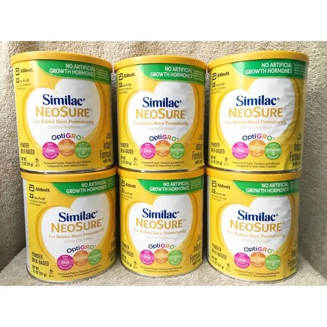 Hình ảnh chính hãng Sữa Similac Neosure của Mỹ