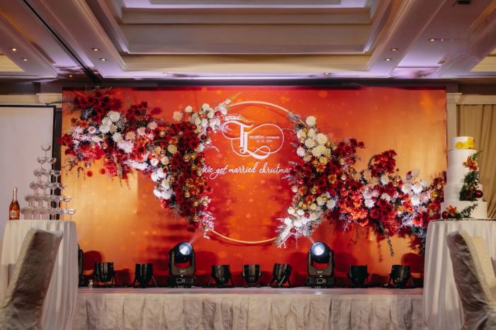 Không gian tiệc ngoài trời lãng mạn tại Westlake Hotel & Resort