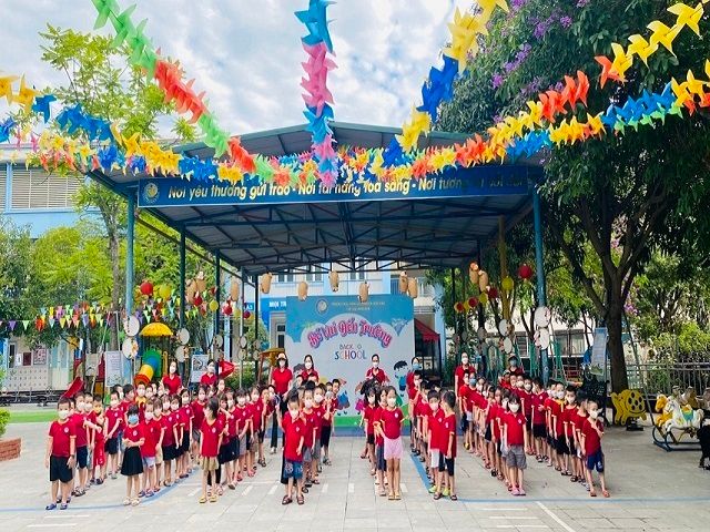 Hình ảnh 1 Trường Thực Hành Sư Phạm Đại học Vinh - Không gian giáo dục hiện đại với cơ sở vật chất đạt chuẩn quốc gia