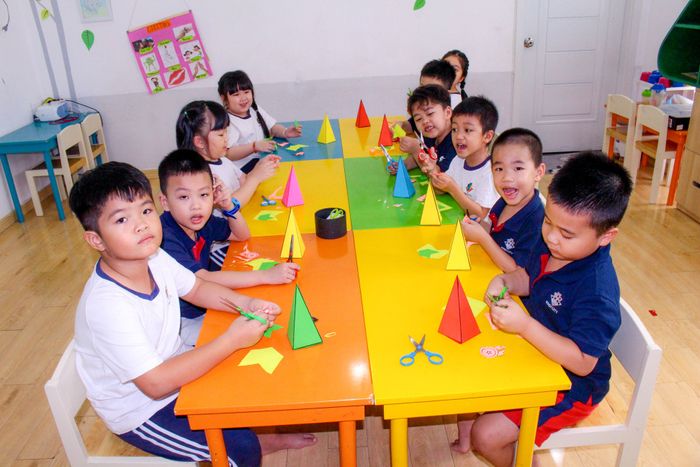 Khoảnh khắc vui học đáng yêu của các bé tại Hệ thống Trường Mầm non Quốc tế KINDY CITY
