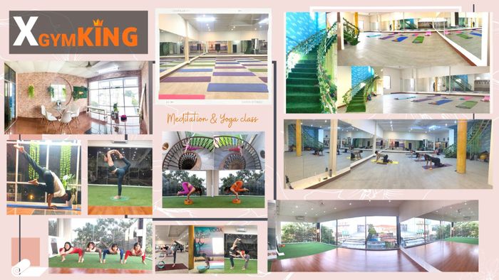 Hình ảnh lớp học yoga chuyên nghiệp tại XGYM KING Thủ Đức