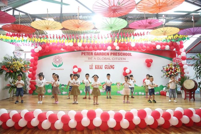 Không gian học tập hiện đại tại Mầm non Peter Garden