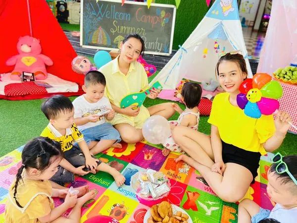 Những khoảnh khắc đáng yêu trong ngôi trường xanh Mầm Non Minh Châu