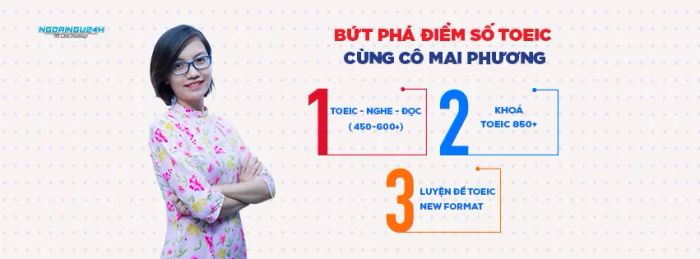 990 Toeic - cô Mai Phương ảnh 1