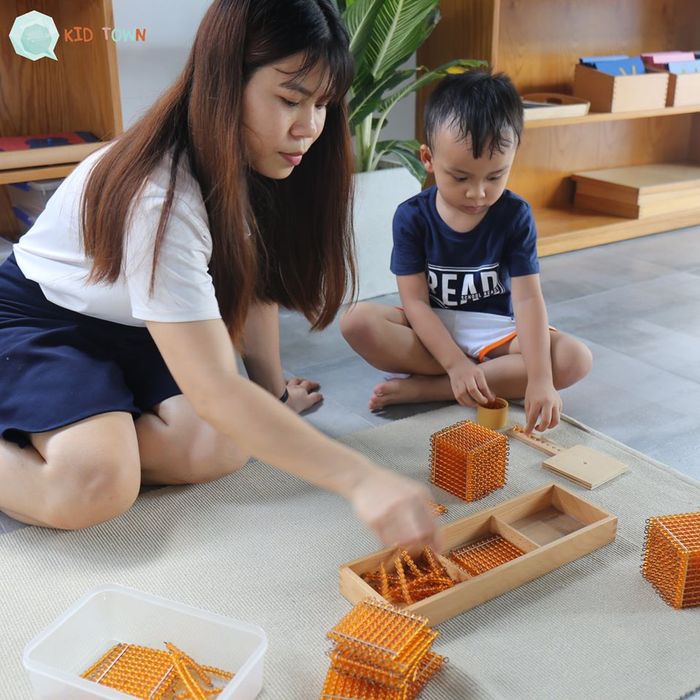 Không gian học tập đầy màu sắc tại Kid Town