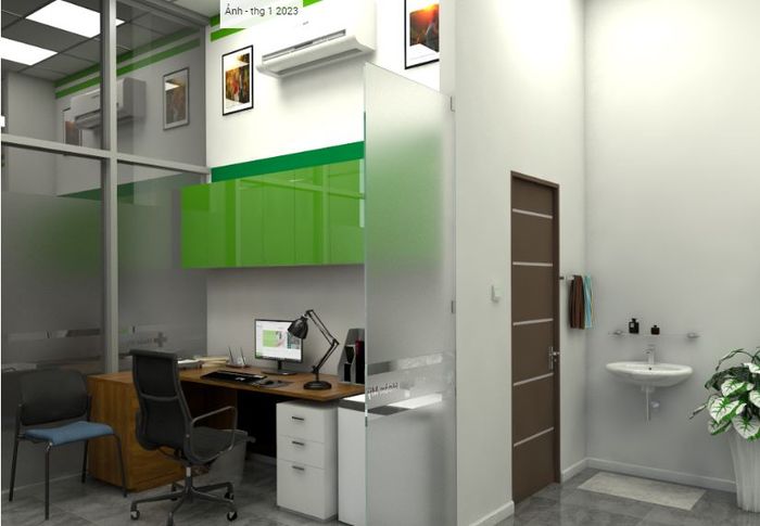 Không gian khám chữa bệnh tại Phòng Khám BS Lê Thanh Tân