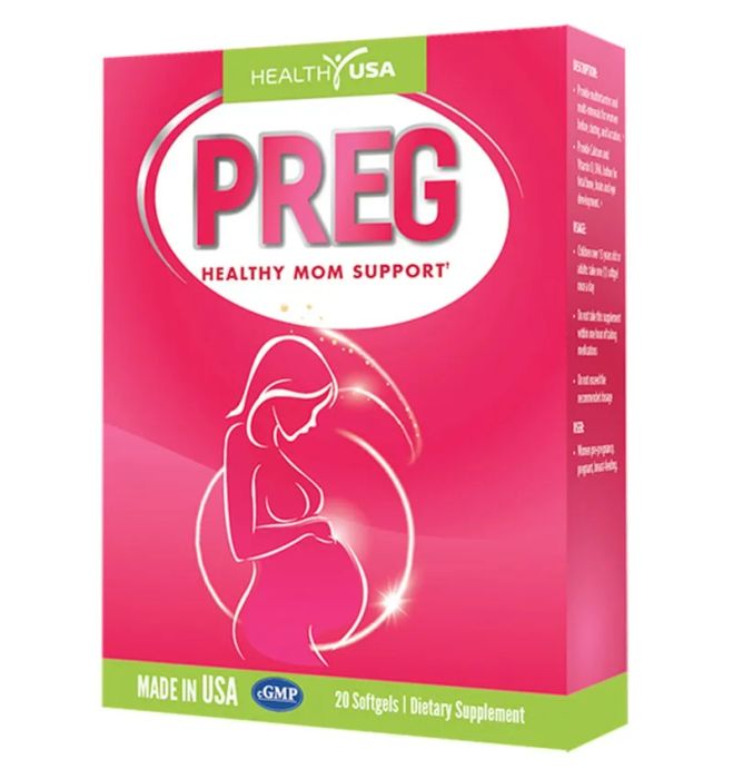 Hình ảnh chính hãng Healthy USA Preg