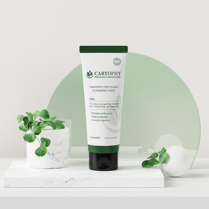Hình ảnh thực tế Sữa Rửa Mặt Caryophy Portulaca (ảnh 2)
