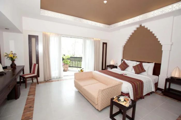 Không gian nghỉ dưỡng xanh mát tại Muine Bay Resort