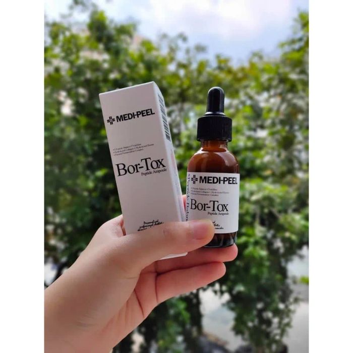 Hình Ảnh Tinh Chất Chống Lão Hóa và Căng Mướt Da Medi-Peel 5-Peptide Balance Bor-Tox Peptide Ampoule - Ảnh 2