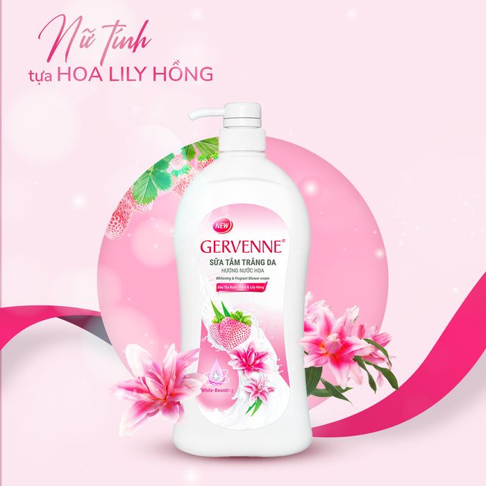 Bộ sưu tập hình ảnh sữa tắm Gervenne cao cấp