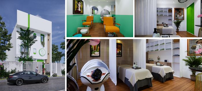 Không gian chăm sóc hiện đại tại Sài Gòn Đà Lạt Spa