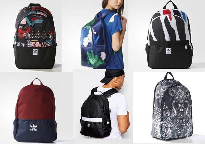 Hình ảnh ấn tượng về dòng balo Adidas