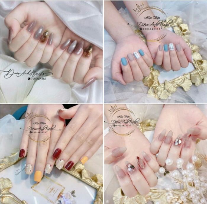 Những tác phẩm nail nghệ thuật tại Diệu Anh Nail