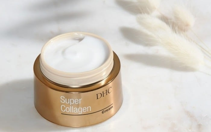 Hình ảnh thực tế kem dưỡng DHC Super Collagen Cream