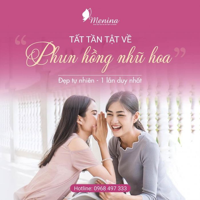Không gian sang trọng chuẩn Hàn tại Thẩm mỹ viện Menina