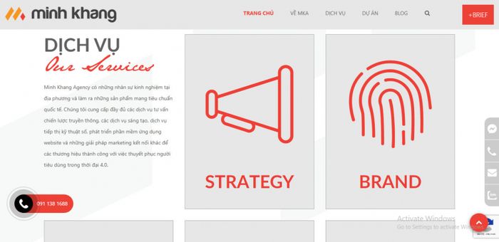 Hình ảnh dự án tiêu biểu của Minh Khang Agency