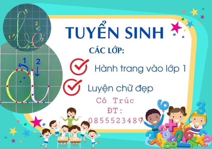 Không gian học tập tại Trung tâm Tiền Tiểu học Thiên Trúc