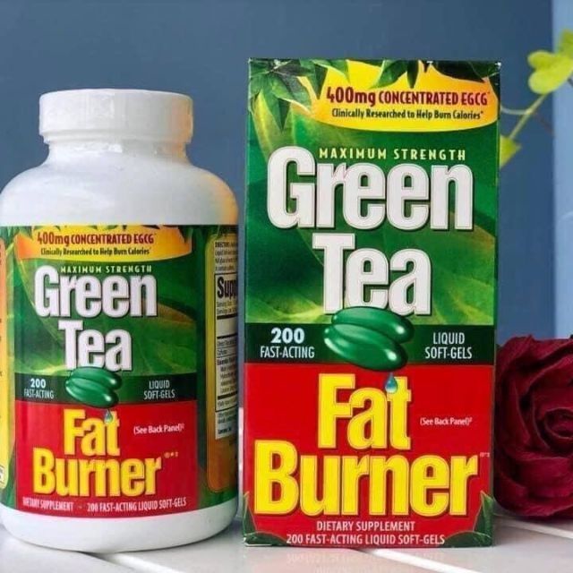 Hình ảnh chi tiết Green Tea Fat Burner - bao bì chính hãng