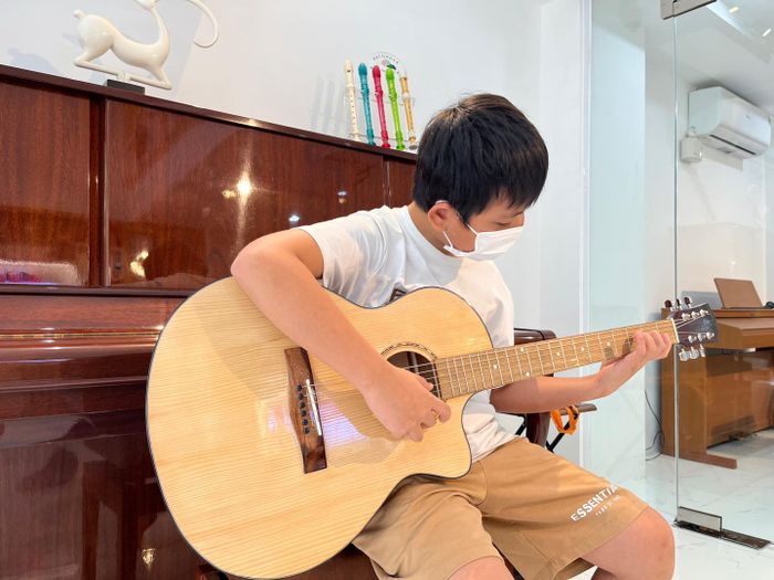 Không gian học tập đầy cảm hứng tại Rainbow Music