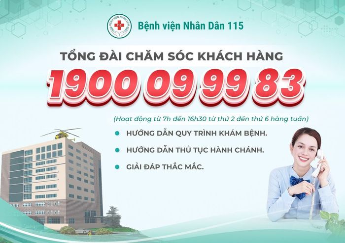 Hình ảnh Bệnh viện Nhân Dân 115 - Khu khám chữa bệnh hiện đại