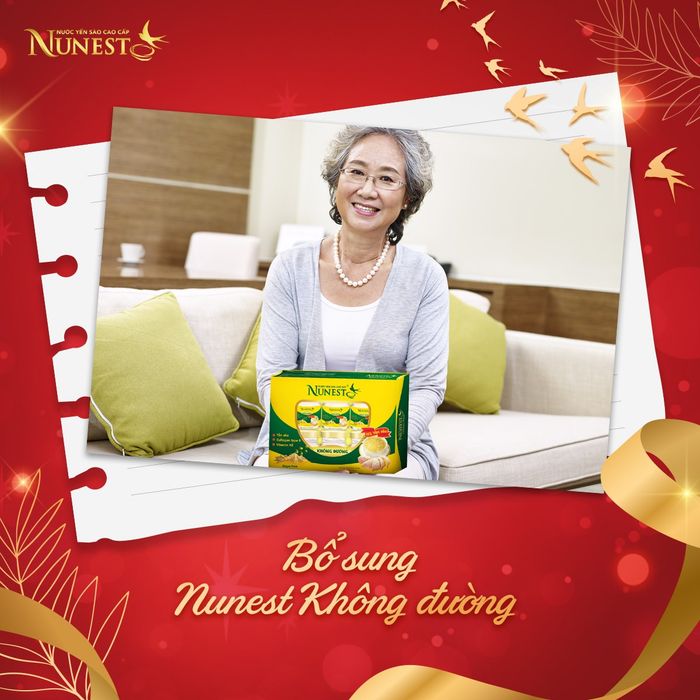 Hình ảnh Nước yến cao cấp Nunest không đường (ảnh 1)