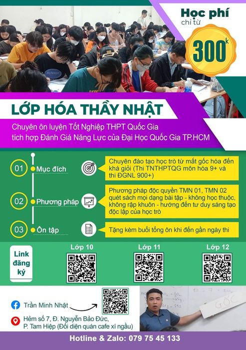 Hình ảnh Luyện Thi THPT Thầy Nhật - Hóa: Phòng học hiện đại với đầy đủ trang thiết bị hỗ trợ học tập