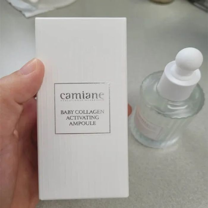Bộ ảnh minh họa Serum Camiane - Tinh chất vàng cho làn da mướt mịn