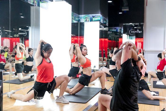 Không gian tập luyện đẳng cấp tại California Fitness & Yoga