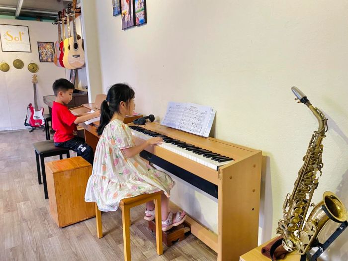 Hình ảnh ấn tượng về không gian đào tạo tại Sol+ Music Centre - Ảnh 1