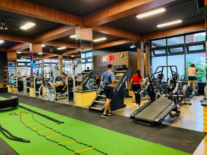 Hình ảnh khu vực tập luyện chuyên nghiệp tại Ken Gym