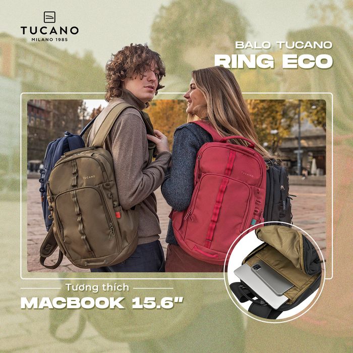 Hình ảnh ấn tượng về dòng balo Tucano