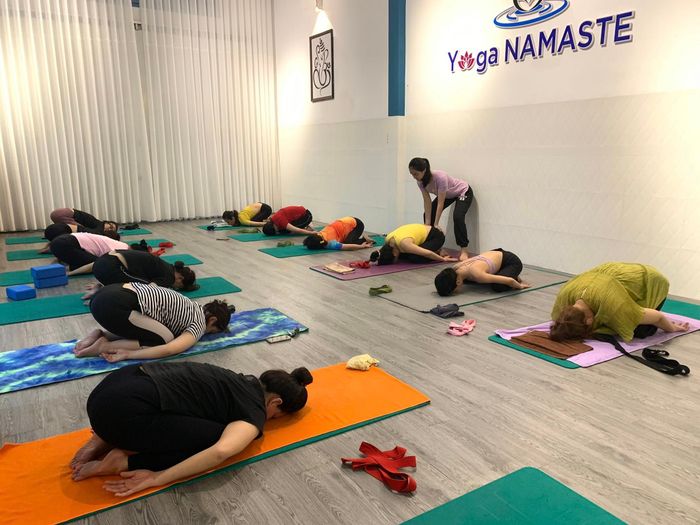 Không gian tập luyện tại Yoga Namaste