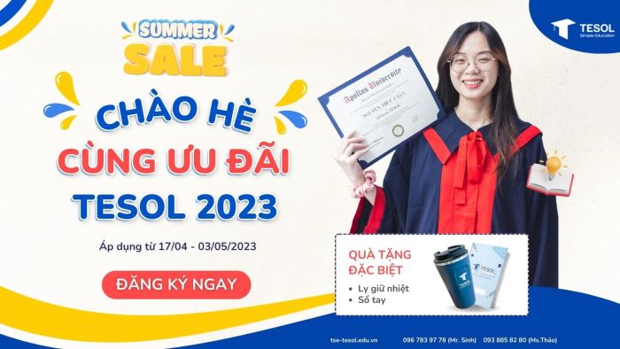 Hình ảnh minh họa khóa học tại TESOL Simple Education