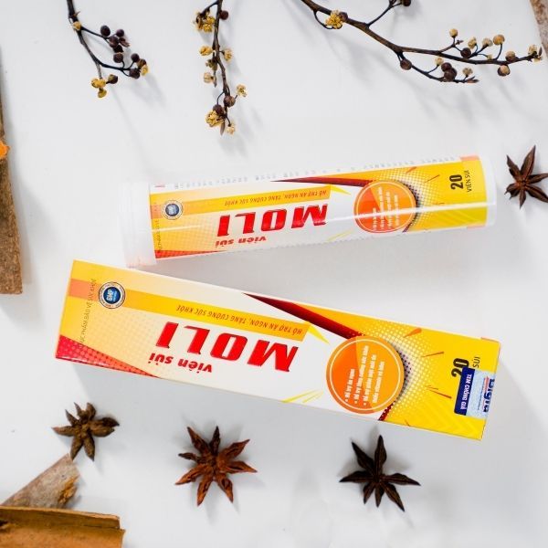 Hình ảnh viên sủi tăng cân Moli