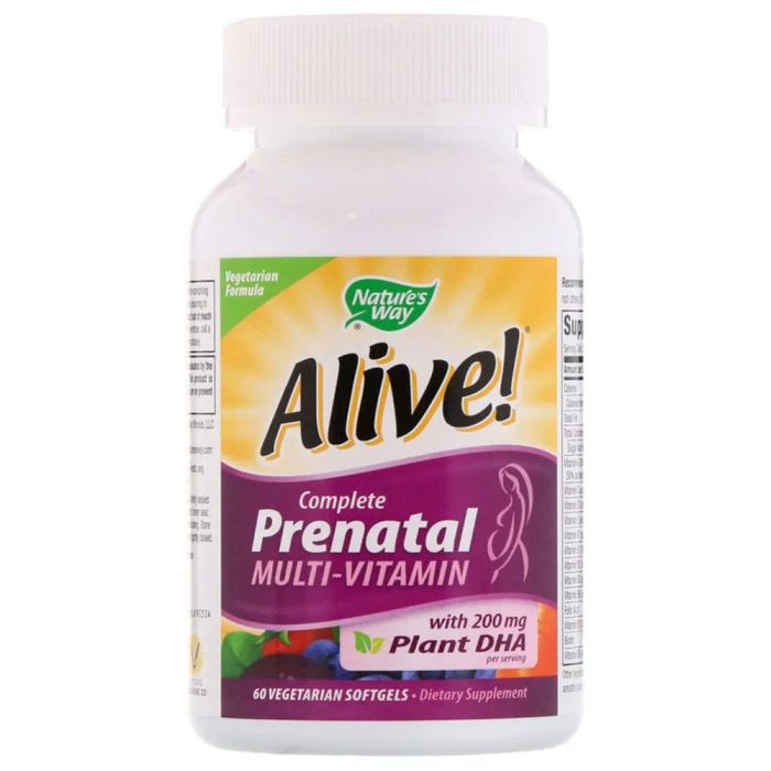 Bộ sưu tập hình ảnh Alive! Prenatal Multivitamin DHA
