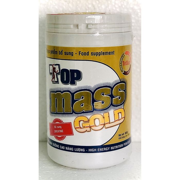 Hình ảnh bao bì sữa Top Mass Gold