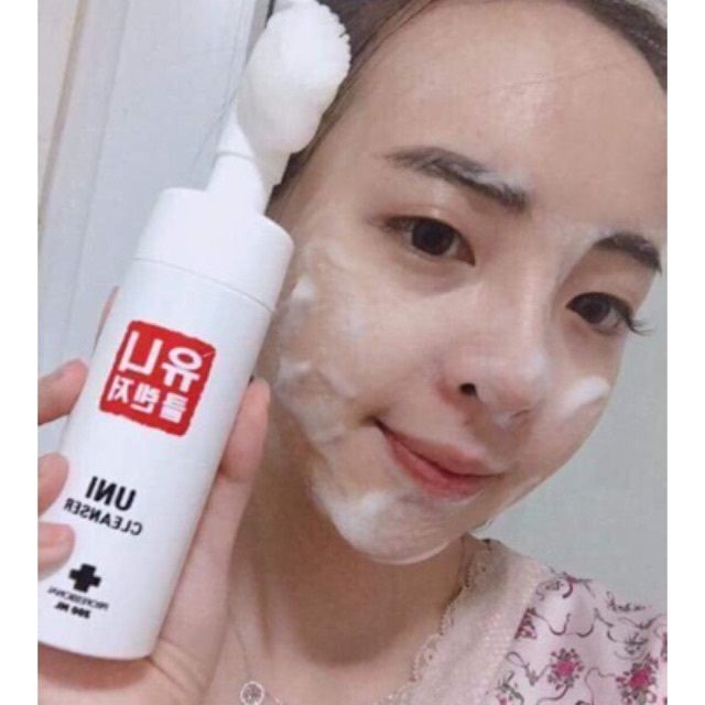 Hình ảnh thực tế Sữa Rửa Mặt Uni Cleanser Hàn Quốc (ảnh 1)
