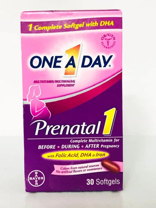 Hình ảnh chính hãng One A Day Women's Prenatal