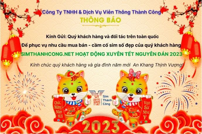 Sim Số Đẹp Thành Công ảnh 1