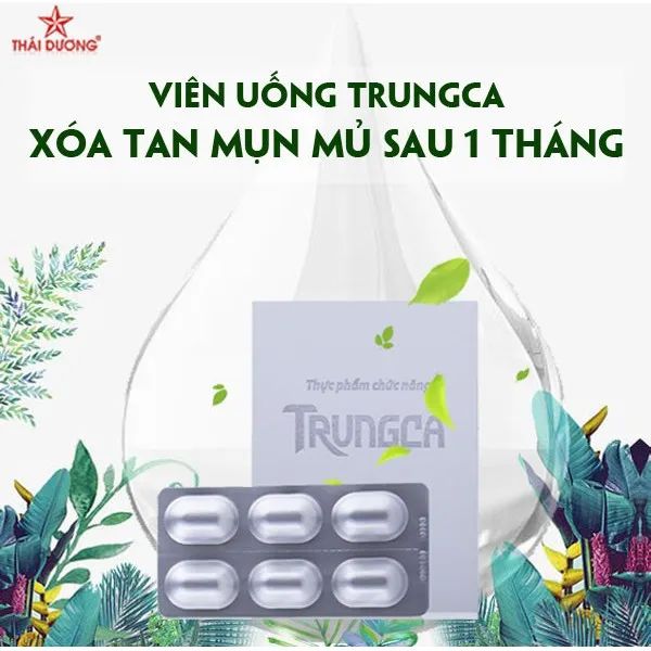Hình ảnh chi tiết thành phần viên uống TrungCa - Công thức từ 4 thảo dược quý