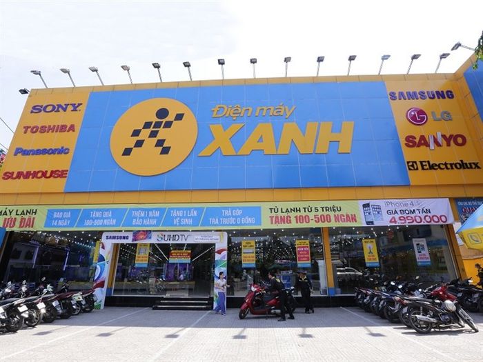 Hình ảnh nổi bật của hệ thống Điện máy XANH (dienmayxanh.com)