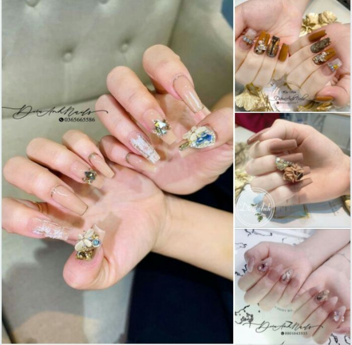 Không gian sang trọng tại Diệu Anh Nail