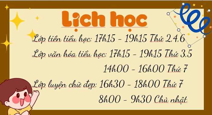 Giờ học sôi nổi của các bé tại Thủy Tiên