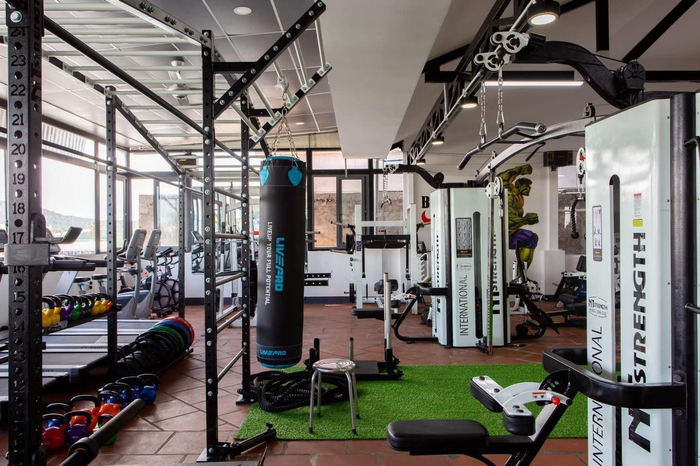 Hình ảnh khu vực tập luyện đẳng cấp tại BOSS GYM