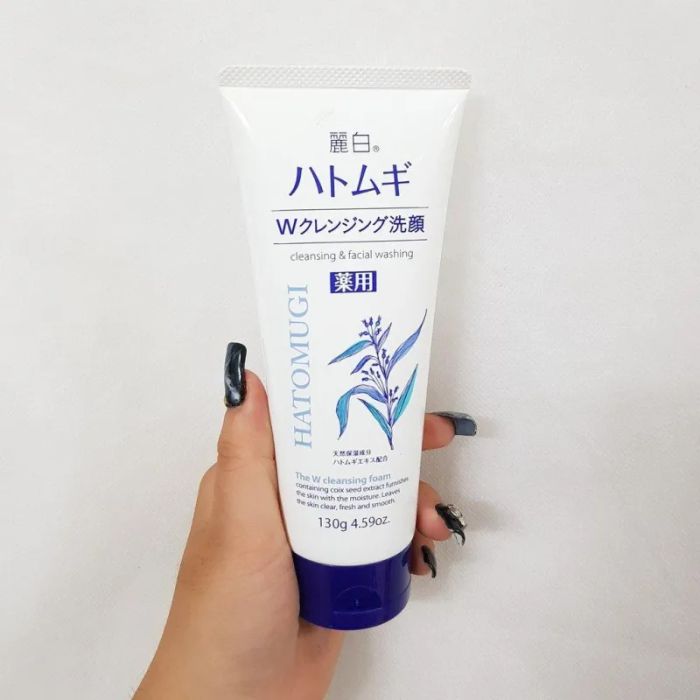 Sữa rửa mặt Hatomugi ảnh minh họa 2