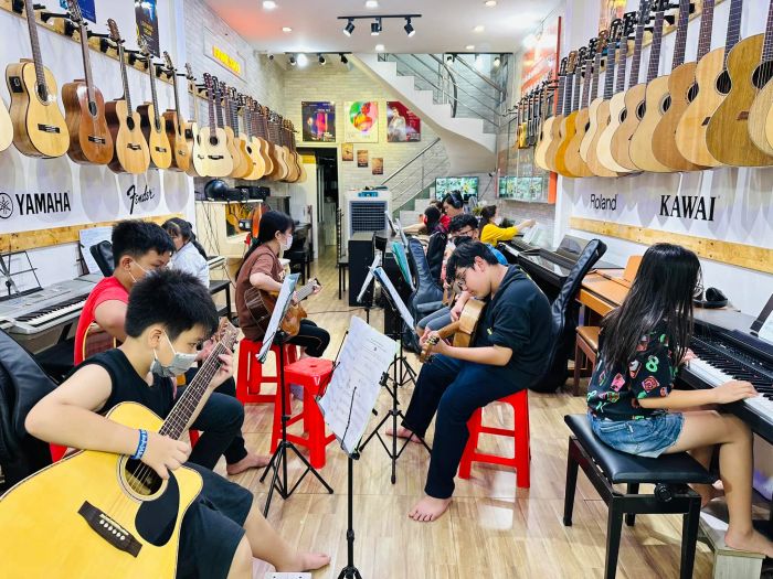 Không gian đào tạo chuyên nghiệp tại Levi Music School - Ảnh 1